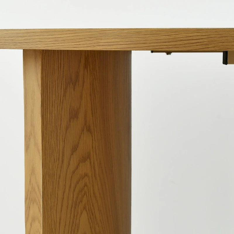 Ovale Essgruppe 200 cm mit 6 Stühlen