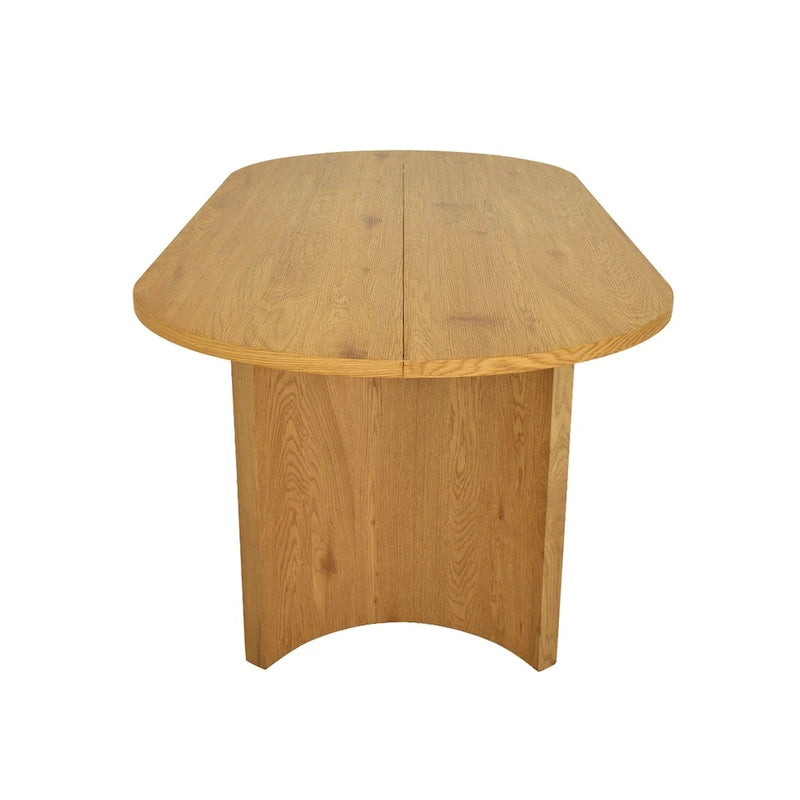 Ovale Essgruppe 200 cm mit 6 Stühlen