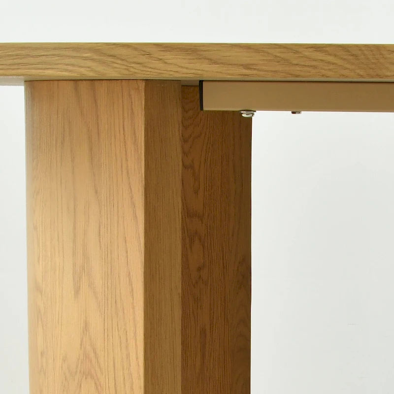 Ovale Essgruppe 200 cm mit 6 Stühlen