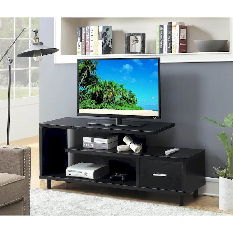 TV-Schrank mit Schublade und Ablagen für TVs bis zu 65 Zoll