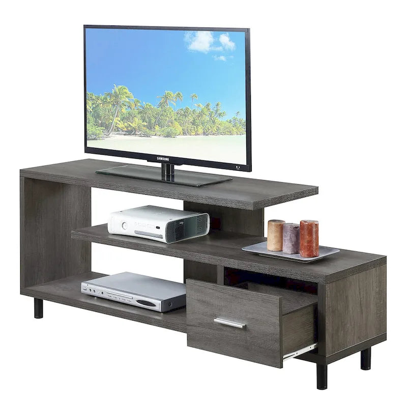 TV-Schrank mit Schublade und Ablagen für TVs bis zu 65 Zoll
