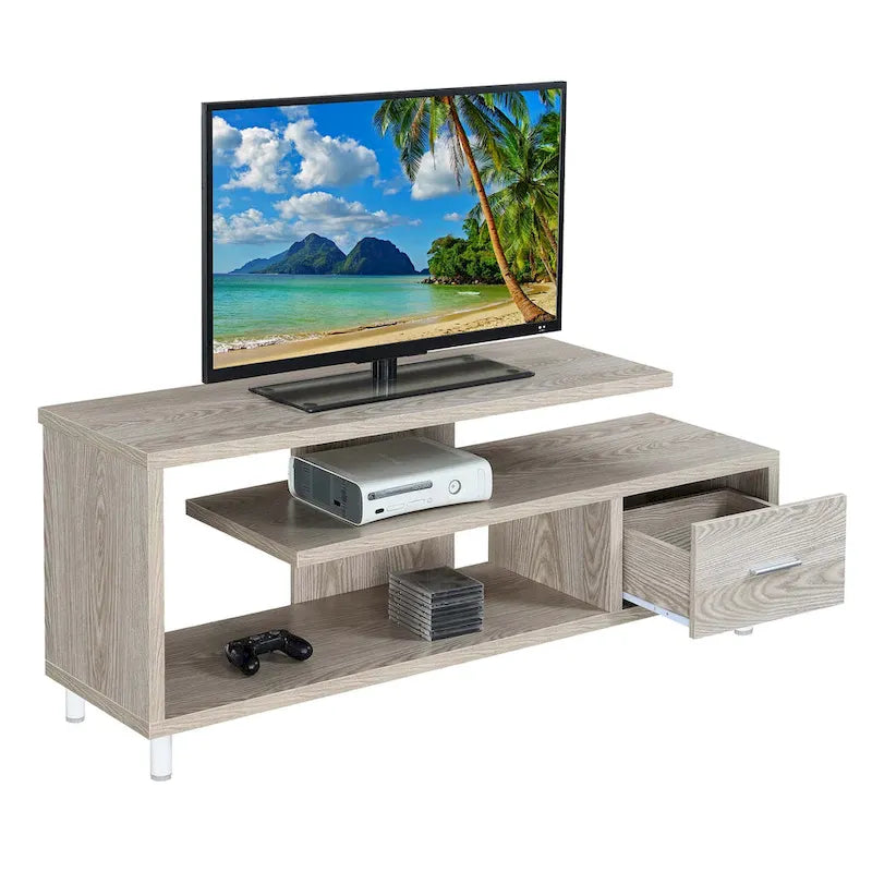 TV-Schrank mit Schublade und Ablagen für TVs bis zu 65 Zoll
