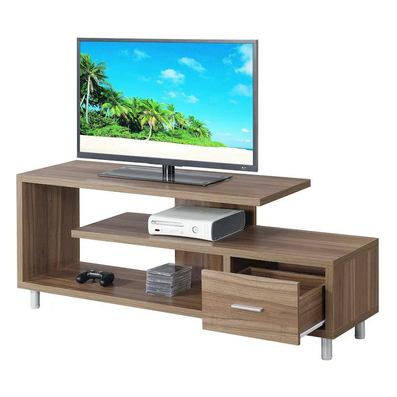 TV-Schrank mit Schublade und Ablagen für TVs bis zu 65 Zoll