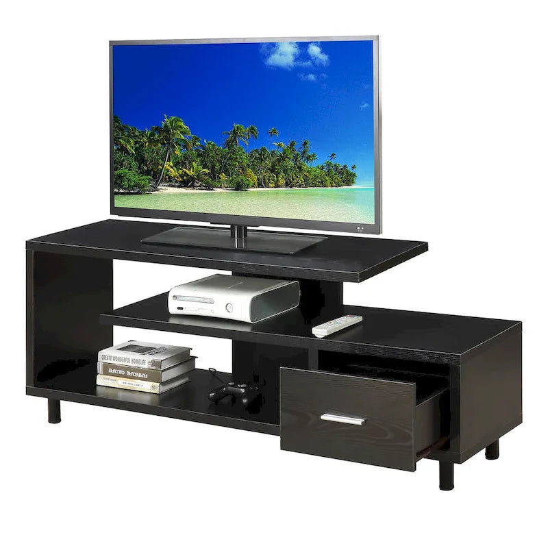 TV-Schrank mit Schublade und Ablagen für TVs bis zu 65 Zoll