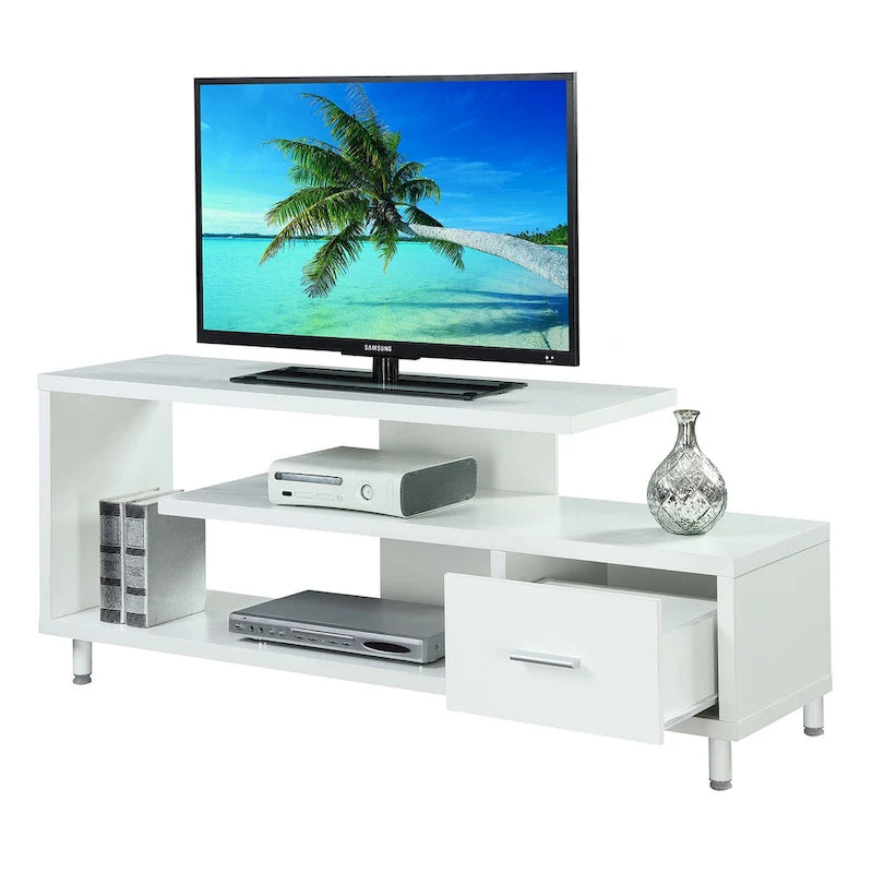 TV-Schrank mit Schublade und Ablagen für TVs bis zu 65 Zoll
