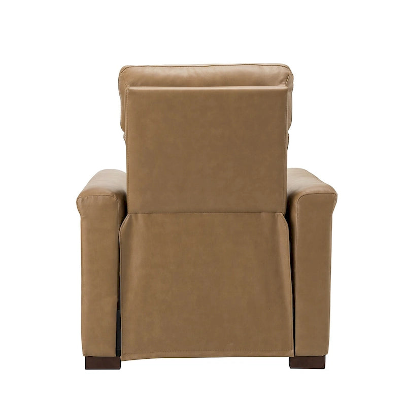 34,65 Zoll breiter Relaxsessel aus echtem Leder mit USB-Anschluss (2er-Set)