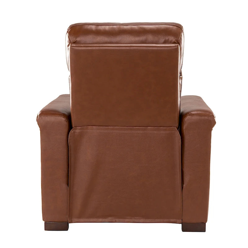 34,65 Zoll breiter Relaxsessel aus echtem Leder mit USB-Anschluss (2er-Set)