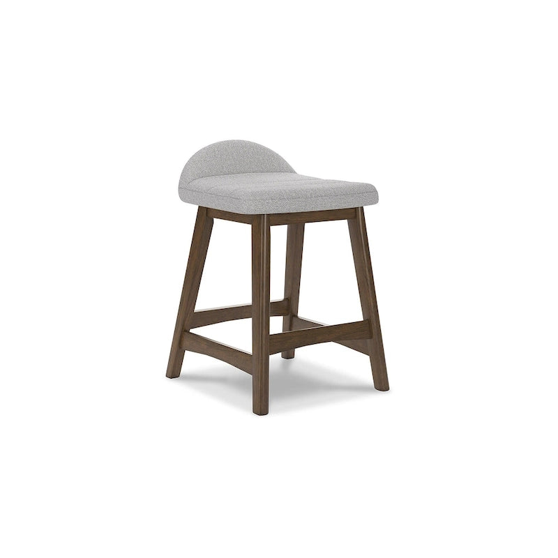 Gepolsterte Barhocker mit Thekenhöhe im 2er-Set – 48B x 51T x 74H