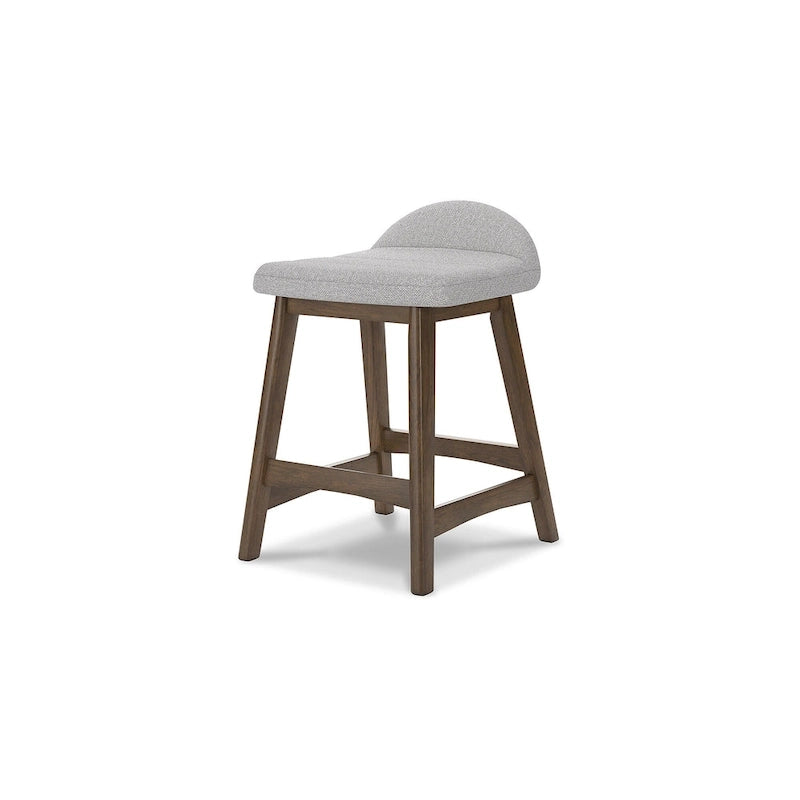 Gepolsterte Barhocker mit Thekenhöhe im 2er-Set – 48B x 51T x 74H