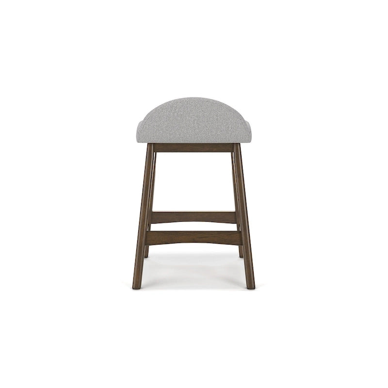 Gepolsterte Barhocker mit Thekenhöhe im 2er-Set – 48B x 51T x 74H