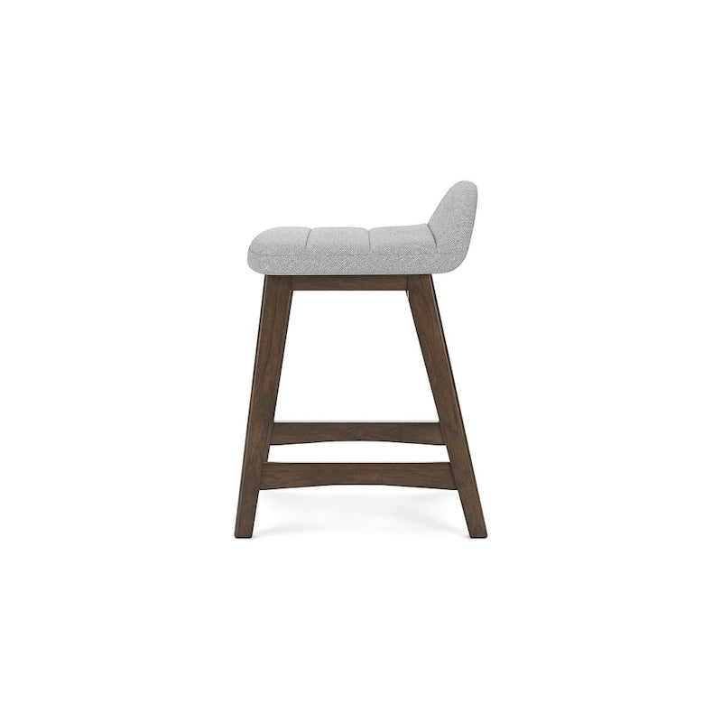 Gepolsterte Barhocker mit Thekenhöhe im 2er-Set – 48B x 51T x 74H