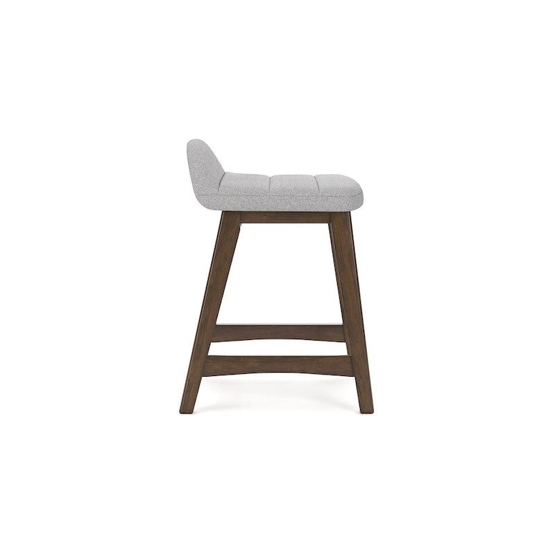 Gepolsterte Barhocker mit Thekenhöhe im 2er-Set – 48B x 51T x 74H