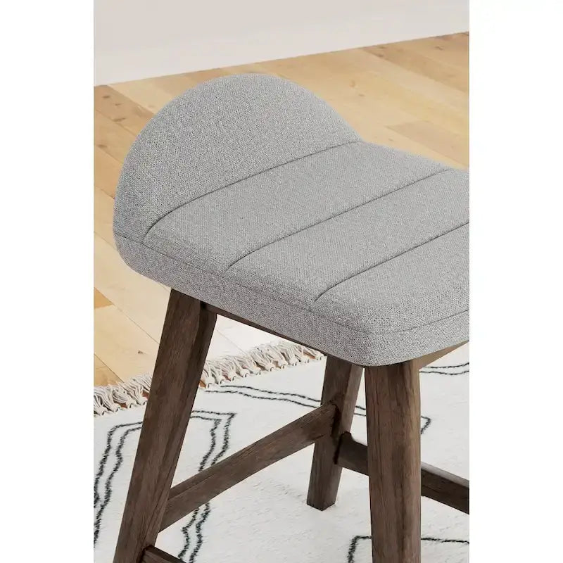 Gepolsterte Barhocker mit Thekenhöhe im 2er-Set – 48B x 51T x 74H