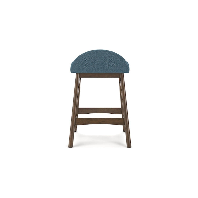 Gepolsterte Barhocker mit Thekenhöhe im 2er-Set – 48B x 51T x 74H