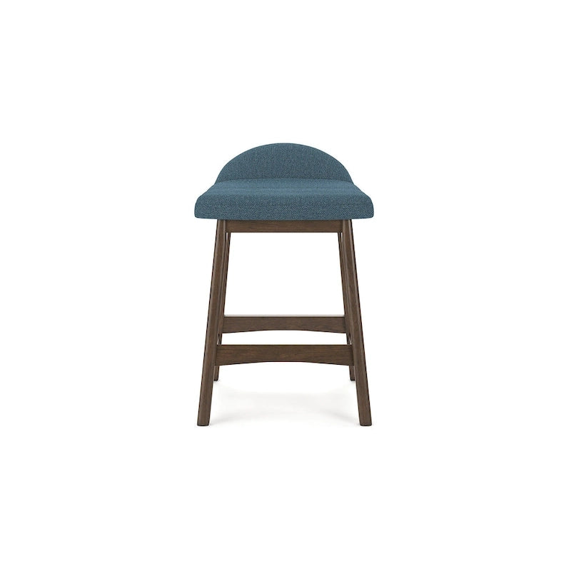 Gepolsterte Barhocker mit Thekenhöhe im 2er-Set – 48B x 51T x 74H