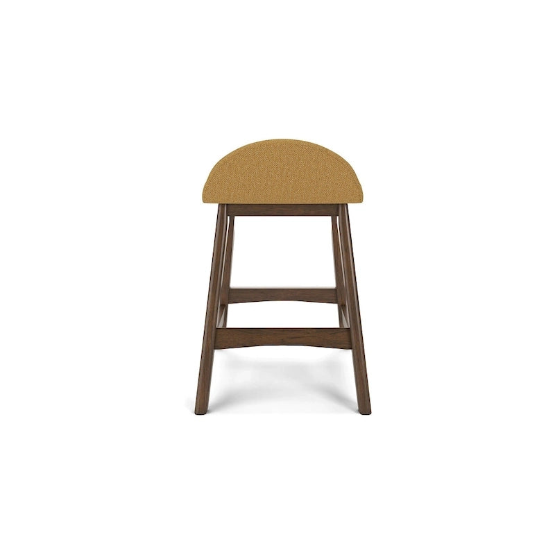 Gepolsterte Barhocker mit Thekenhöhe im 2er-Set – 48B x 51T x 74H