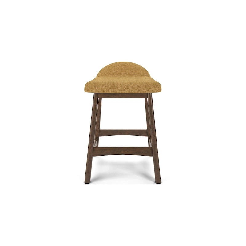 Gepolsterte Barhocker mit Thekenhöhe im 2er-Set – 48B x 51T x 74H