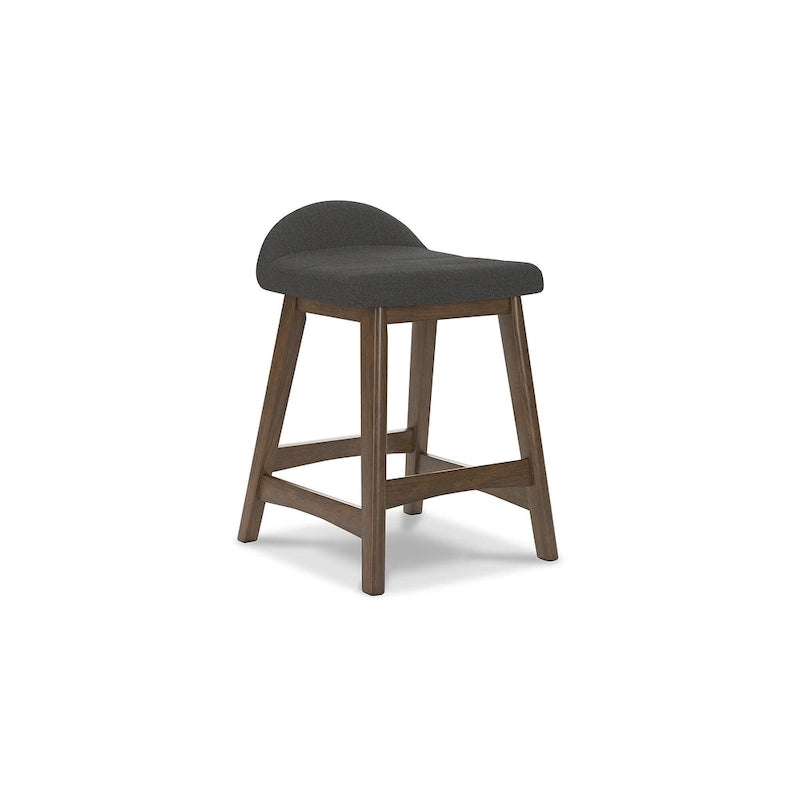Gepolsterte Barhocker mit Thekenhöhe im 2er-Set – 48B x 51T x 74H