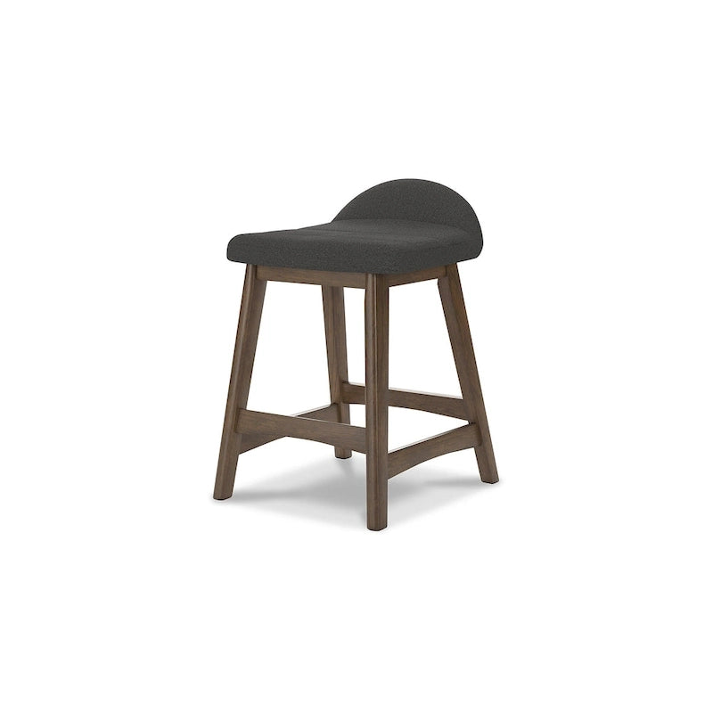 Gepolsterte Barhocker mit Thekenhöhe im 2er-Set – 48B x 51T x 74H