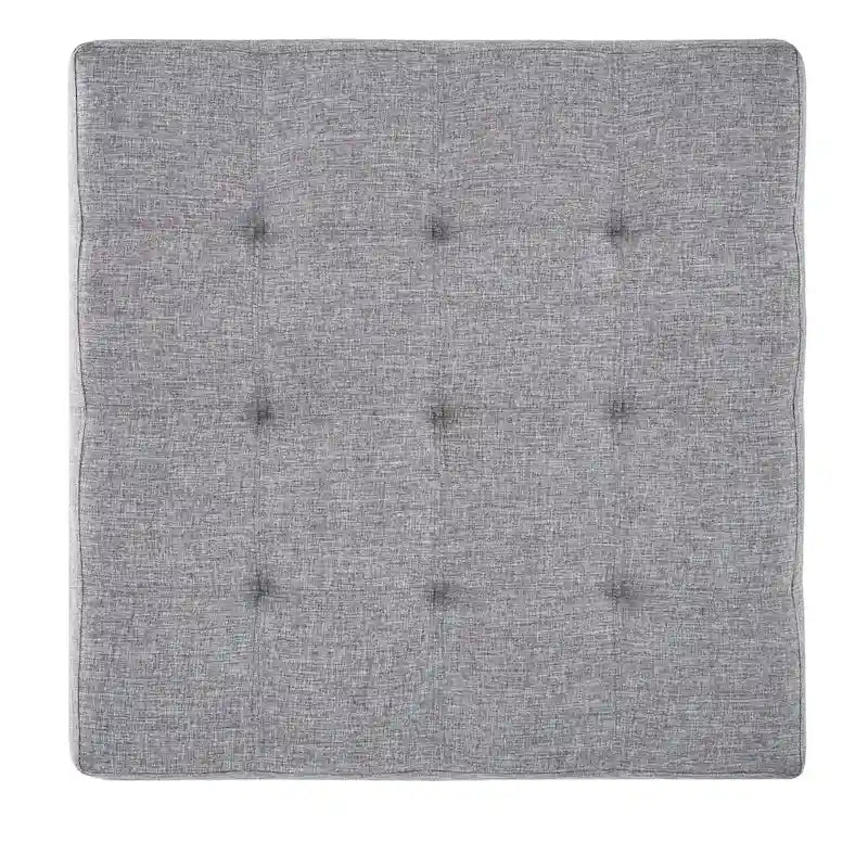 Kiefern-Ottoman-Couchtisch