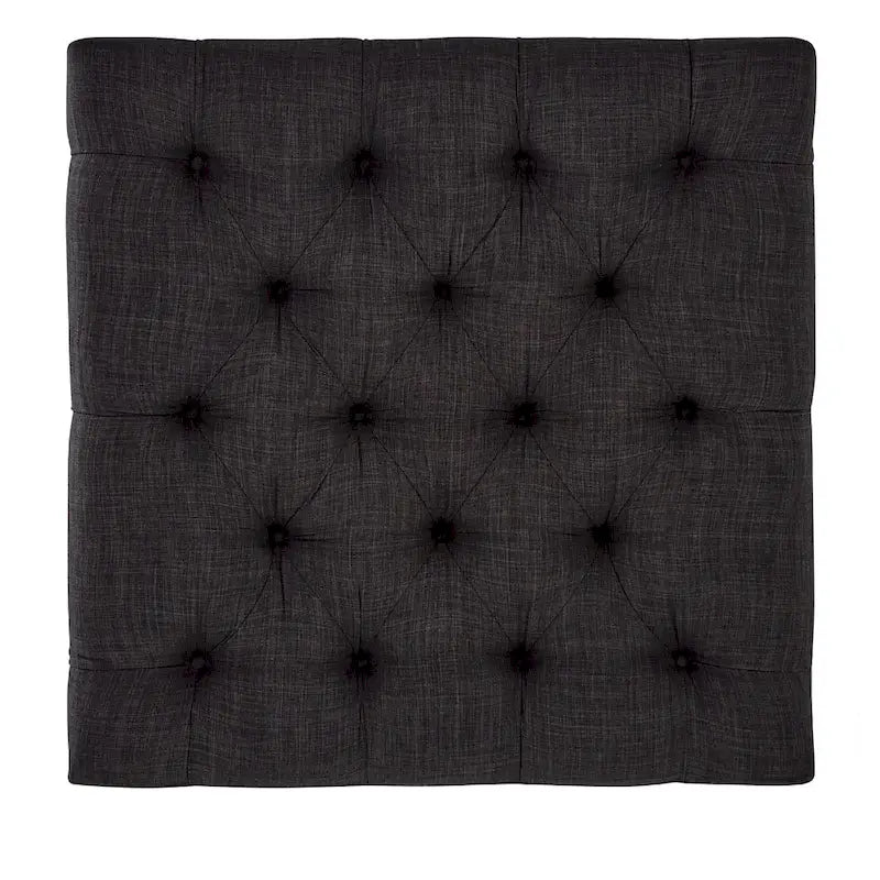Kiefern-Ottoman-Couchtisch