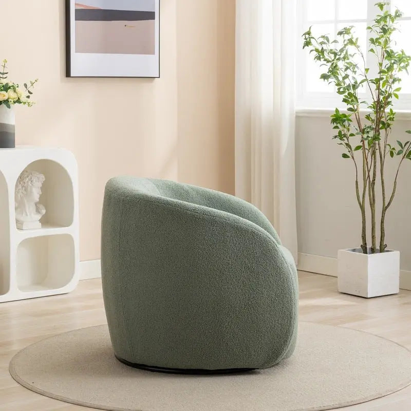 Moderner Glamour Polster-Sessel, 360 Grad drehbar