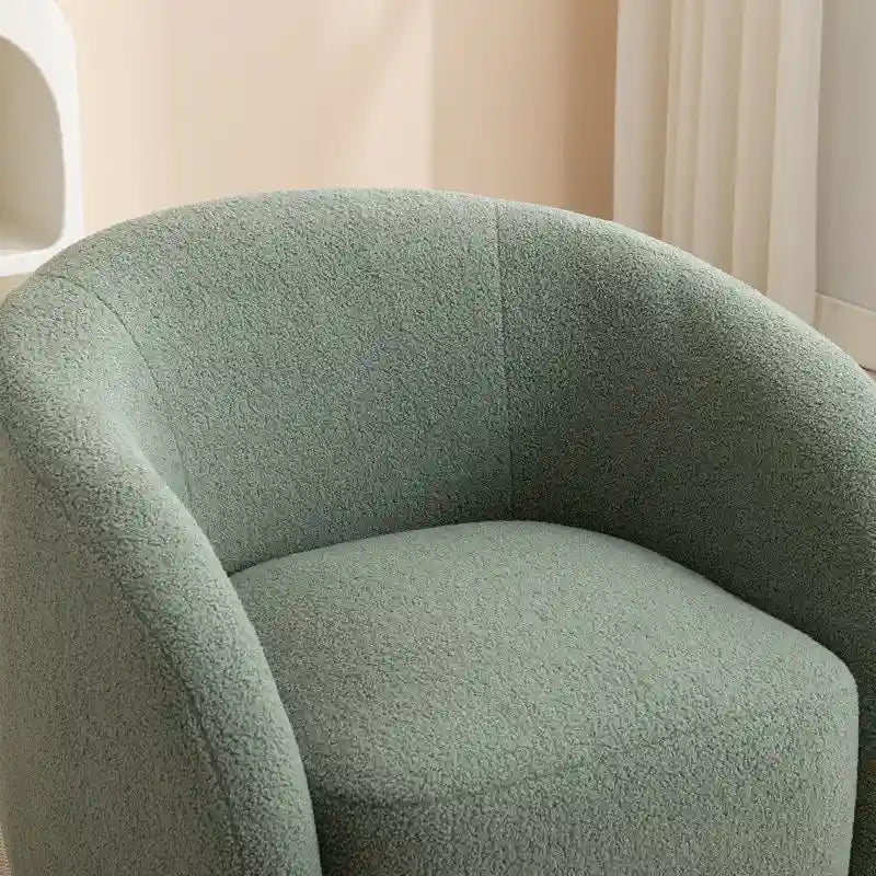 Moderner Glamour Polster-Sessel, 360 Grad drehbar