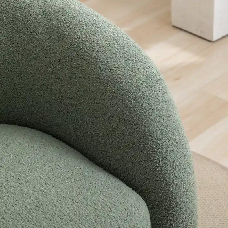 Moderner Glamour Polster-Sessel, 360 Grad drehbar