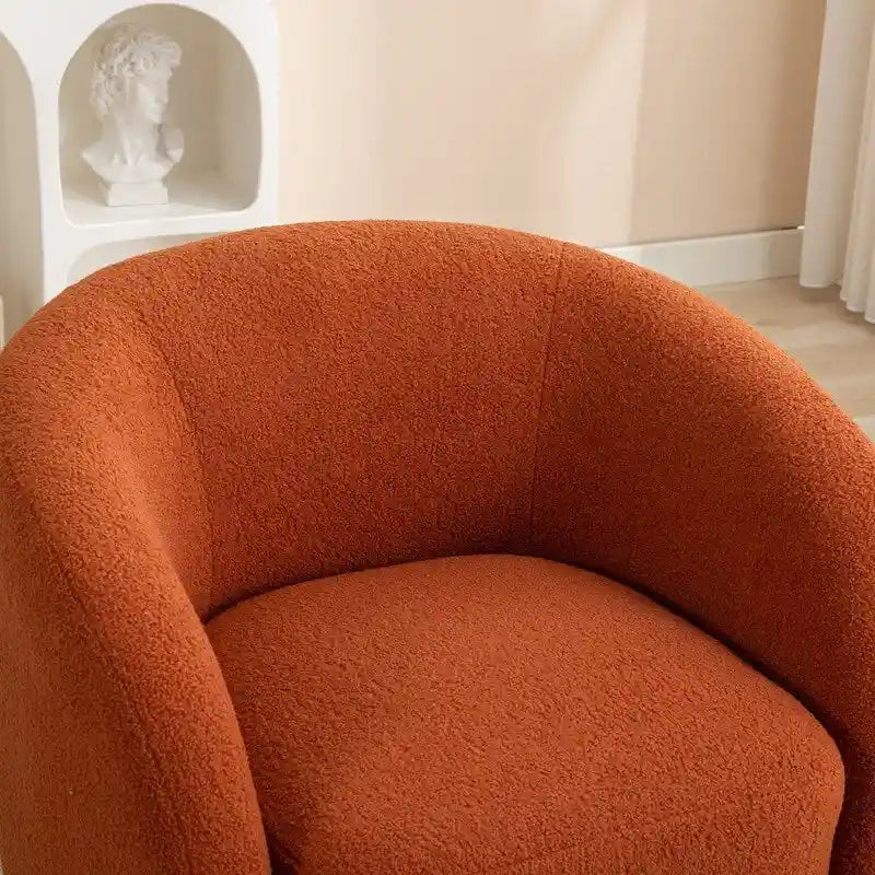 Moderner Glamour Polster-Sessel, 360 Grad drehbar