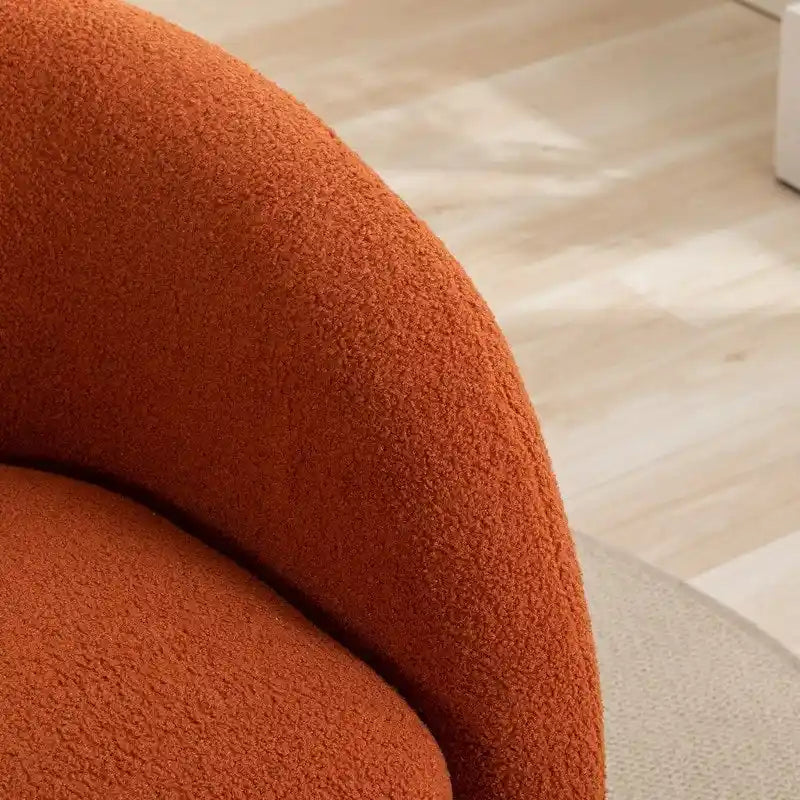 Moderner Glamour Polster-Sessel, 360 Grad drehbar