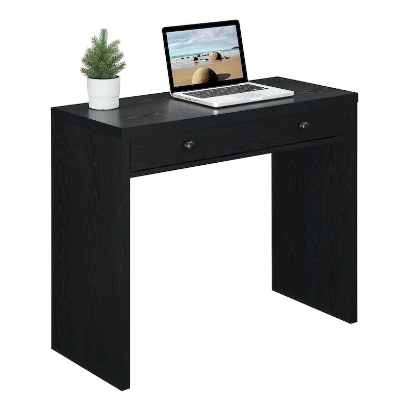 1-Schubladen-Schreibtisch und Flur-Eingangstisch, 91 cm