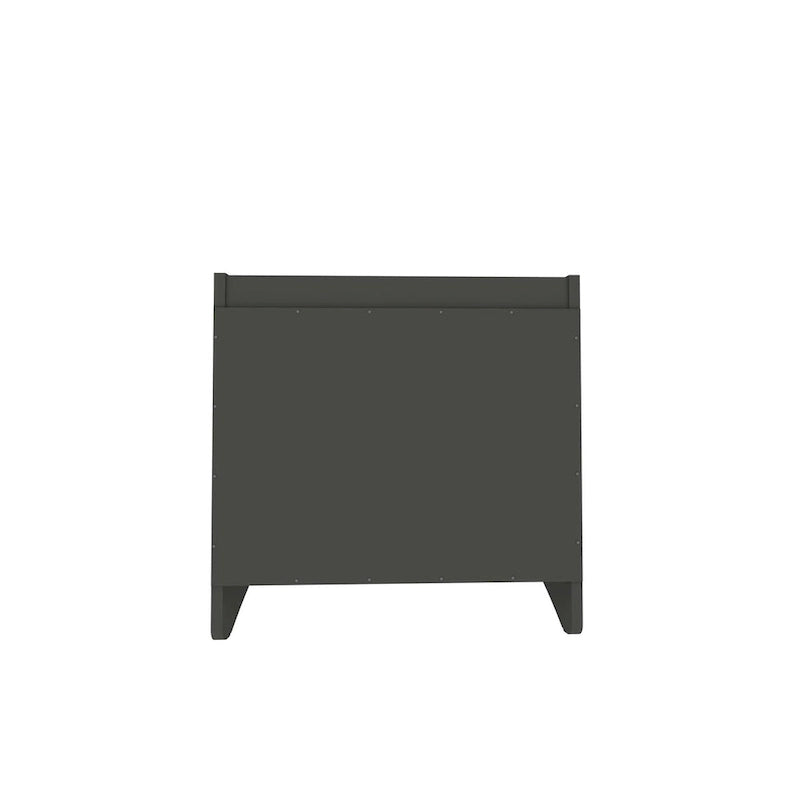 Nachttisch mit 2 Schubladen im Mid-Century Modern-Stil