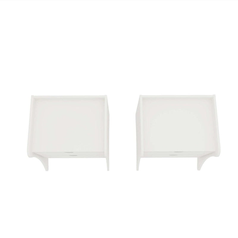 Nachttisch mit 2 Schubladen im Mid-Century Modern-Stil