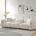 Polster-Ecksofa mit Ottomane