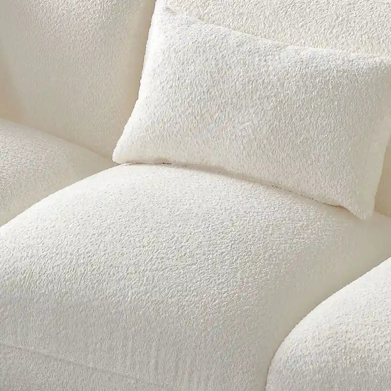 Polster-Ecksofa mit Ottomane