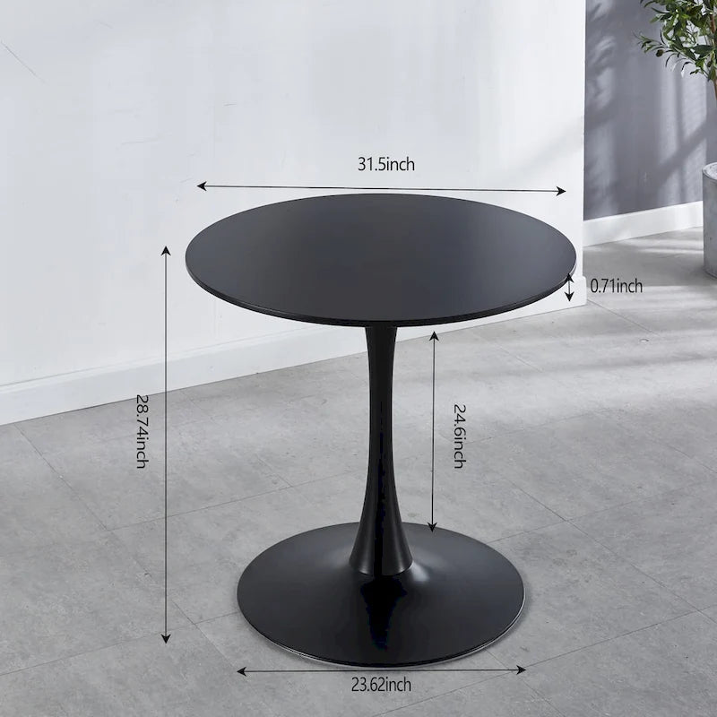 Modernes 5-teiliges Esszimmertisch-Set für 4–6 Personen